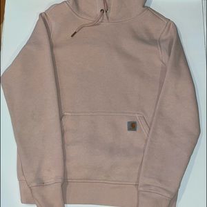 blush pink womens carhratt hoodie like new